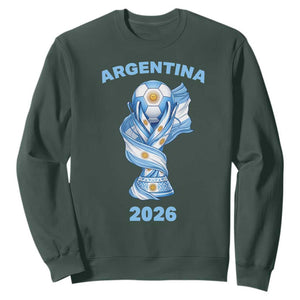 Proud Argentina Soccer 2026 Sweatshirt World Football Fan Gift