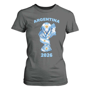 Proud Argentina Soccer 2026 T Shirt For Women World Football Fan Gift
