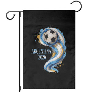 Argentina 2026 Soccer Fan Garden Flag Proud Football Flag Supporter