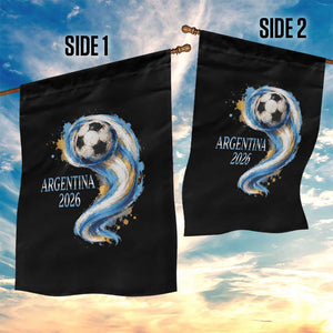 Argentina 2026 Soccer Fan Garden Flag Proud Football Flag Supporter
