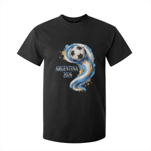 Argentina 2026 Soccer Fan T Shirt For Kid Proud Football Flag Supporter