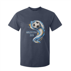 Argentina 2026 Soccer Fan T Shirt For Kid Proud Football Flag Supporter