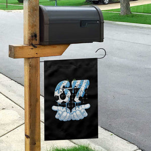 Funny Argentina Six Seven Football Meme Garden Flag Gen Alpha Soccer Fan