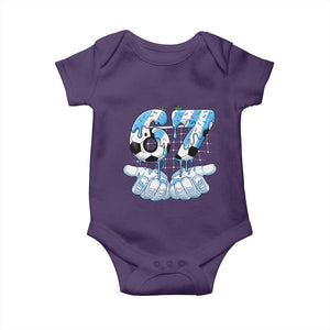 Funny Argentina Six Seven Football Meme Baby Onesie Gen Alpha Soccer Fan