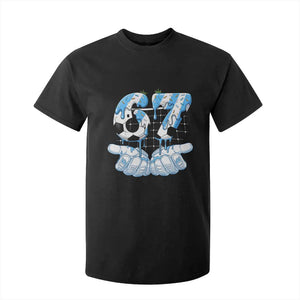 Funny Argentina Six Seven Football Meme T Shirt For Kid Gen Alpha Soccer Fan
