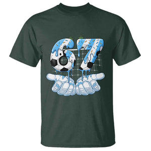 Funny Argentina Six Seven Football Meme T Shirt Gen Alpha Soccer Fan