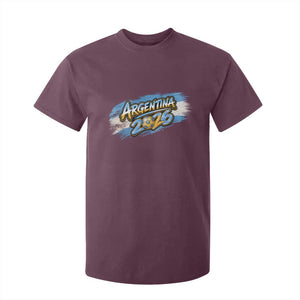 Vintage Argentina Soccer Pride 2026 Graphic T Shirt For Kid