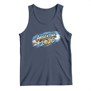 Vintage Argentina Soccer Pride 2026 Graphic Tank Top