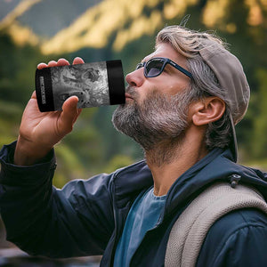 Funny Capybara Selfie With Dinosaur Meme 4 in 1 Can Cooler Tumbler Animal Humor Gift TS12 Print Your Wear