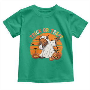 Funny Capybara Halloween Toddler T Shirt Trick Or Treat Cute Cappy Boo Ghost TS12 Irish Green Print Your Wear