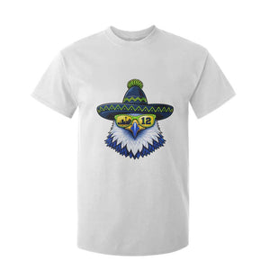Sombrero Eagle With Neon Skyline Sunglasses T Shirt For Kid Emerald City Pride