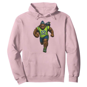 SeaSquatch Football Fan Hoodie Bigfoot Seattle Sports Pride Graphic