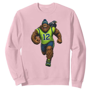 SeaSquatch Football Fan Sweatshirt Bigfoot Seattle Sports Pride Graphic