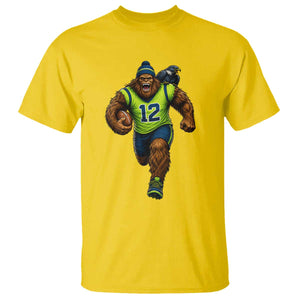 SeaSquatch Football Fan T Shirt Bigfoot Seattle Sports Pride Graphic