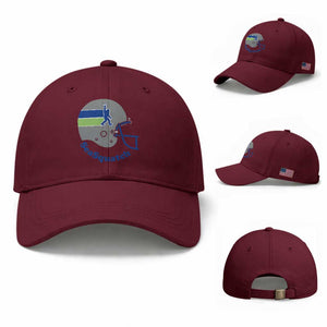 SeaSquatch Bigfoot Football Helmet Baseball Cap Seattle Sports Fan Pride