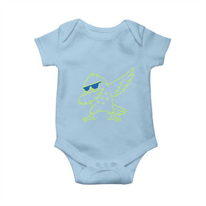 Funny Emerald City Seattle Bird Dabbing Baby Onesie Pacific Northwest Sports Fan