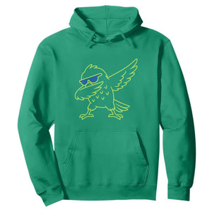 Funny Emerald City Seattle Bird Dabbing Hoodie Pacific Northwest Sports Fan