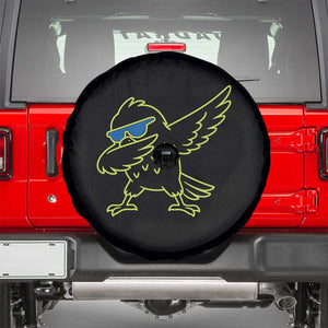 Funny Emerald City Seattle Bird Dabbing Spare Tire Cover Pacific Northwest Sports Fan