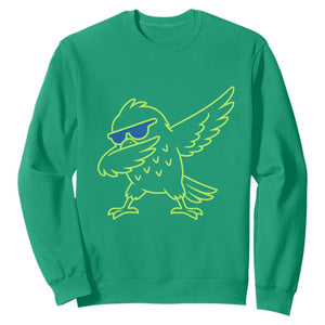 Funny Emerald City Seattle Bird Dabbing Sweatshirt Pacific Northwest Sports Fan