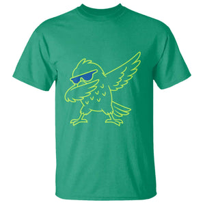 Funny Emerald City Seattle Bird Dabbing T Shirt Pacific Northwest Sports Fan