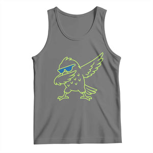 Funny Emerald City Seattle Bird Dabbing Tank Top Pacific Northwest Sports Fan