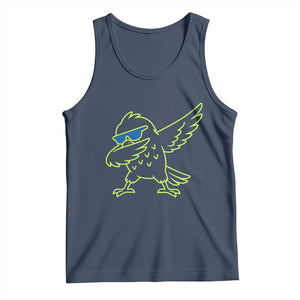 Funny Emerald City Seattle Bird Dabbing Tank Top Pacific Northwest Sports Fan