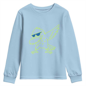 Funny Emerald City Seattle Bird Dabbing Youth Sweatshirt Pacific Northwest Sports Fan
