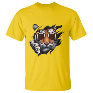 Funny Bengal Tiger T Shirt Football Lover Gift TS12 Daisy Print Your Wear