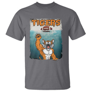 Bengal Tiger Football T Shirt Horror Parody Gift TS12 Charcoal Print Your Wear