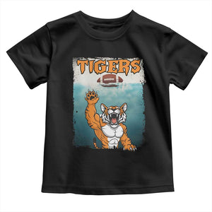 Bengal Tiger Football Toddler T Shirt Horror Parody Gift TS12 Black Print Your Wear