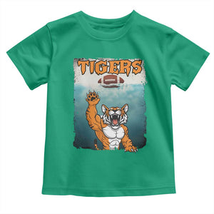 Bengal Tiger Football Toddler T Shirt Horror Parody Gift TS12 Irish Green Print Your Wear
