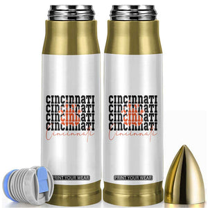 CF TGR Paw Football Lover Gift Bullet Tumbler TS12 White Print Your Wear