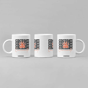 Cincinnati Tiger Paw Coffee Mug Football Lover Gift TS12 Print Your Wear