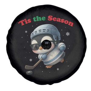 Penguin On Ice Tis The Season Spare Tire Cover Funny Christmas Gift TS12 Print Your Wear