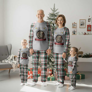 Never Underestimate An Old Man Plays Darts Plaid Pajama Set Gothic Darts Player TS12 Christmas Plaid Print Your Wear