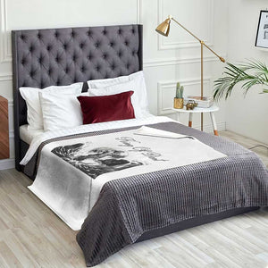 Greek Mythology Poseidon Dartist Throw Blanket King Of Dart Thrower TS12 Print Your Wear