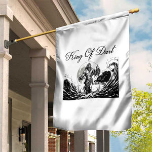 Greek Mythology Poseidon Dartist Garden Flag King Of Dart Thrower TS12 Print Your Wear