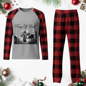 Greek Mythology Poseidon Dartist Plaid Pajama Set King Of Dart Thrower TS12 Buffalo Plaid Print Your Wear