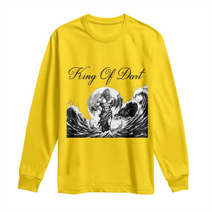 Greek Mythology Poseidon Dartist Long Sleeve Shirt King Of Dart Thrower TS12 Daisy Print Your Wear