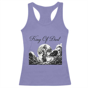 Greek Mythology Poseidon Dartist Racerback Tank Top King Of Dart Thrower TS12 Violet Print Your Wear