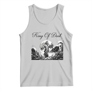 Greek Mythology Poseidon Dartist Tank Top King Of Dart Thrower TS12 Ash Print Your Wear