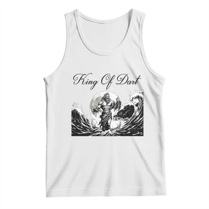 Greek Mythology Poseidon Dartist Tank Top King Of Dart Thrower TS12 White Print Your Wear