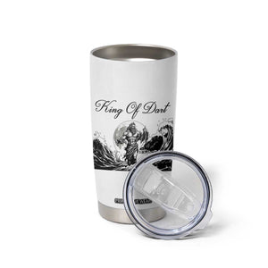 Greek Mythology Poseidon Dartist Tumbler Cup King Of Dart Thrower TS12 Print Your Wear