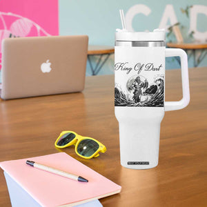 Greek Mythology Poseidon Dartist Tumbler With Handle King Of Dart Thrower TS12 Print Your Wear