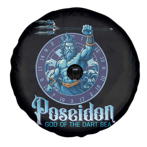 Ancient Greek Mythology Poseidon Dartist Spare Tire Cover God Of The Dart Sea Trident TS12 Print Your Wear