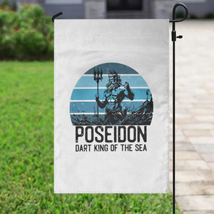 Ancient Greek Mythology Poseidon Dartist Garden Flag Dart King Of The Sea Trident TS12 Print Your Wear