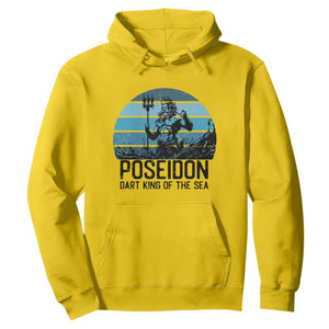 Ancient Greek Mythology Poseidon Dartist Hoodie Dart King Of The Sea Trident TS12 Daisy Print Your Wear