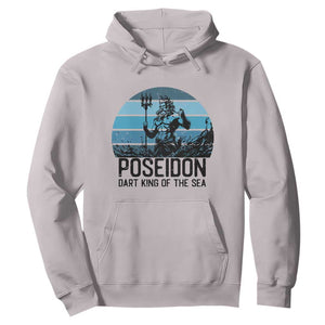 Ancient Greek Mythology Poseidon Dartist Hoodie Dart King Of The Sea Trident TS12 Ice Gray Print Your Wear