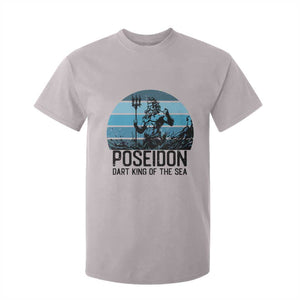 Ancient Greek Mythology Poseidon Dartist T Shirt For Kid Dart King Of The Sea Trident TS12 Ice Gray Print Your Wear