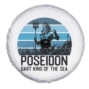 Ancient Greek Mythology Poseidon Dartist Spare Tire Cover Dart King Of The Sea Trident TS12 Print Your Wear